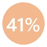 41%