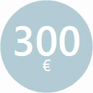 300 €